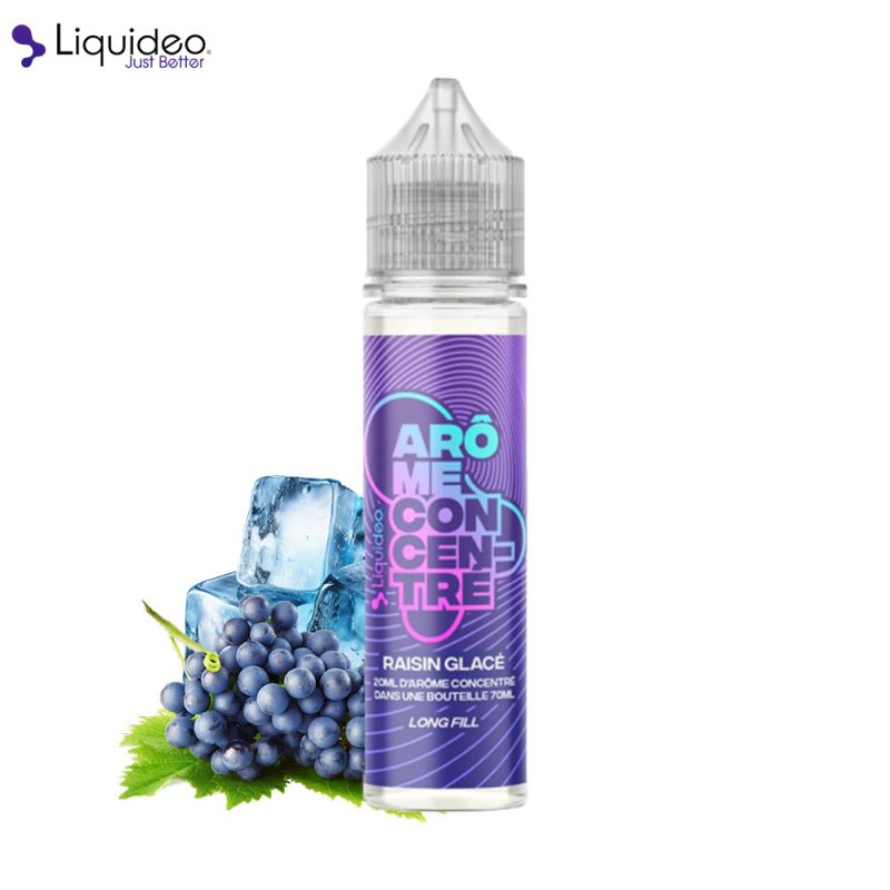Concentré Raisin Glacé 20ml (0mg) - Liquideo Longfill