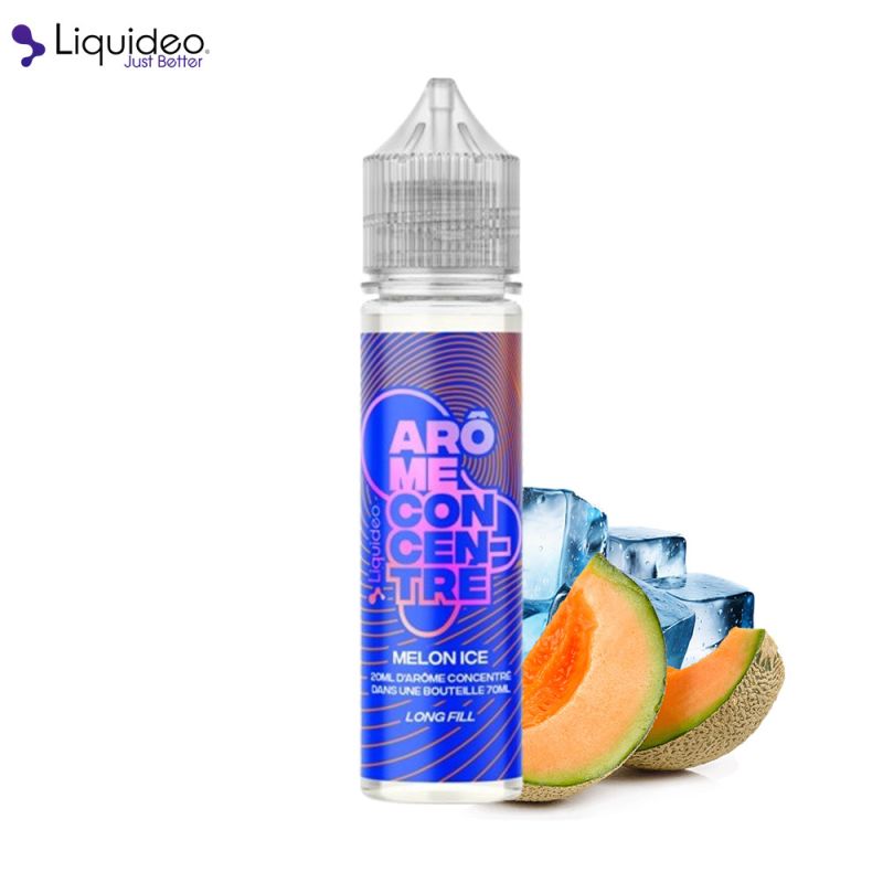 Concentré Melon Ice 20ml (0mg) - Liquideo Longfill
