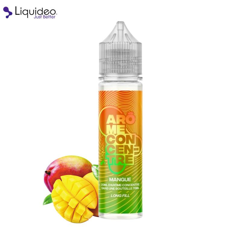 Concentré Mangue 20ml (0mg) - Liquideo Longfill