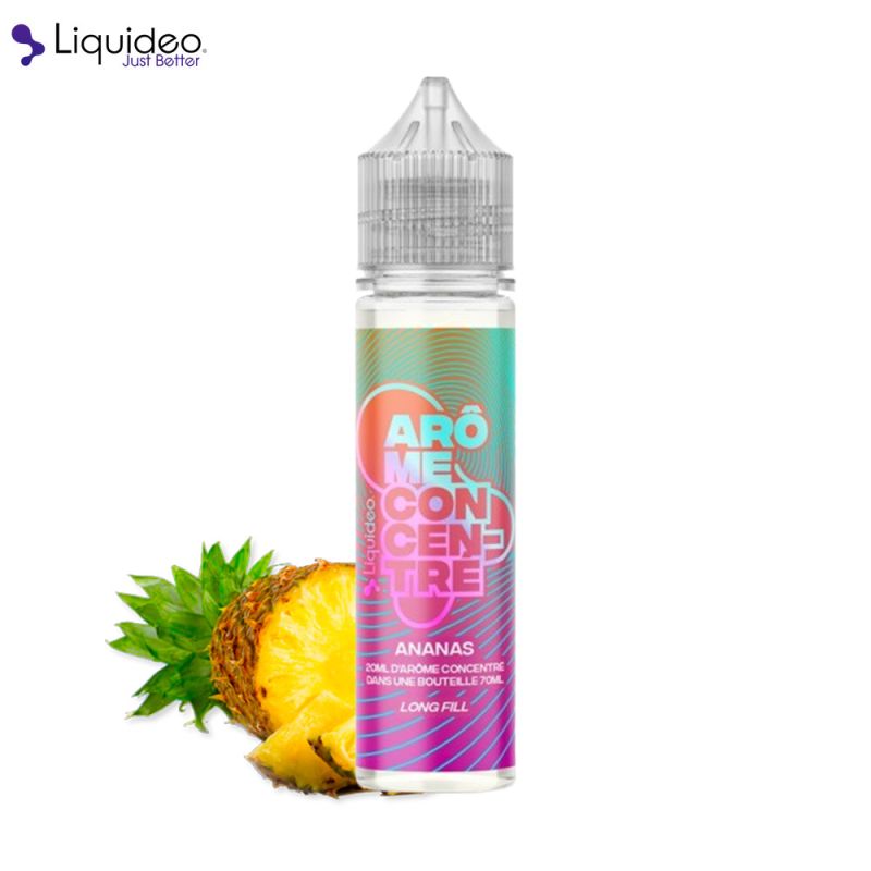Concentré Ananas 20ml (0mg) - Liquideo Longfill