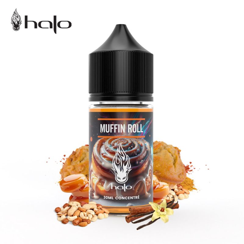 Concentré Muffin Roll 30ml (0mg) - Halo