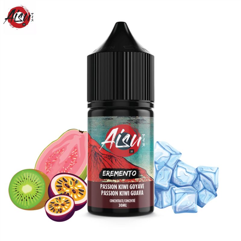 Concentré Passion Kiwi Goyave 30ml (0mg) - Aisu