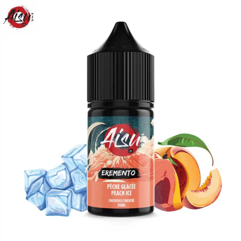 Concentré Pêche Glacée 30ml (0mg) - Aisu