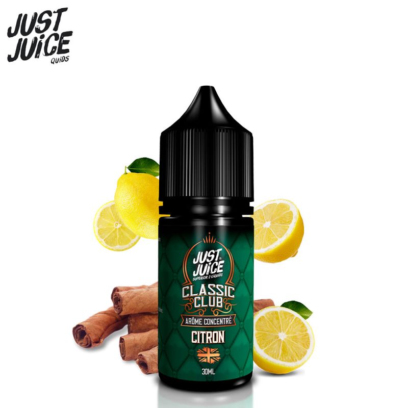 Concentré Citron 30ml (0mg) - Classic Club by Just Juice