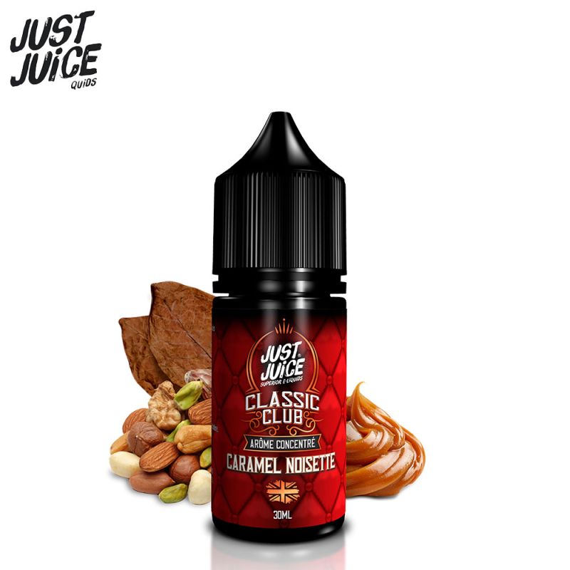 Concentré Caramel Noisette 30ml (0mg) - Classic Club by Just Juice