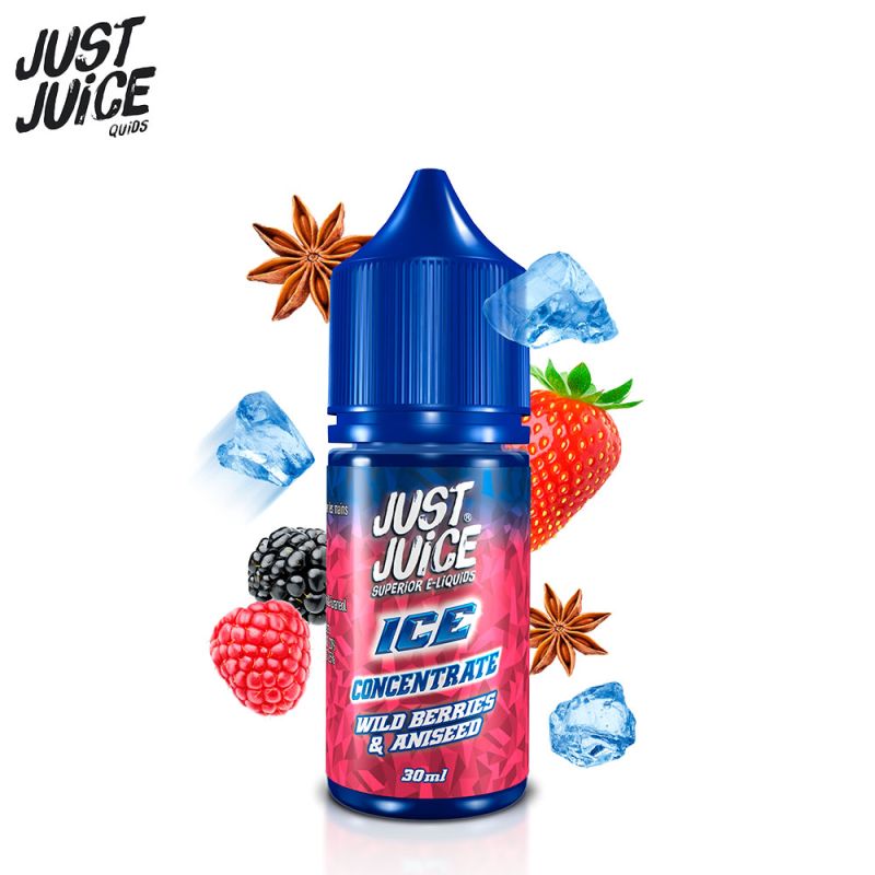 Concentré Wild Berries et Aniseed 30ml (0mg) - Just Juice