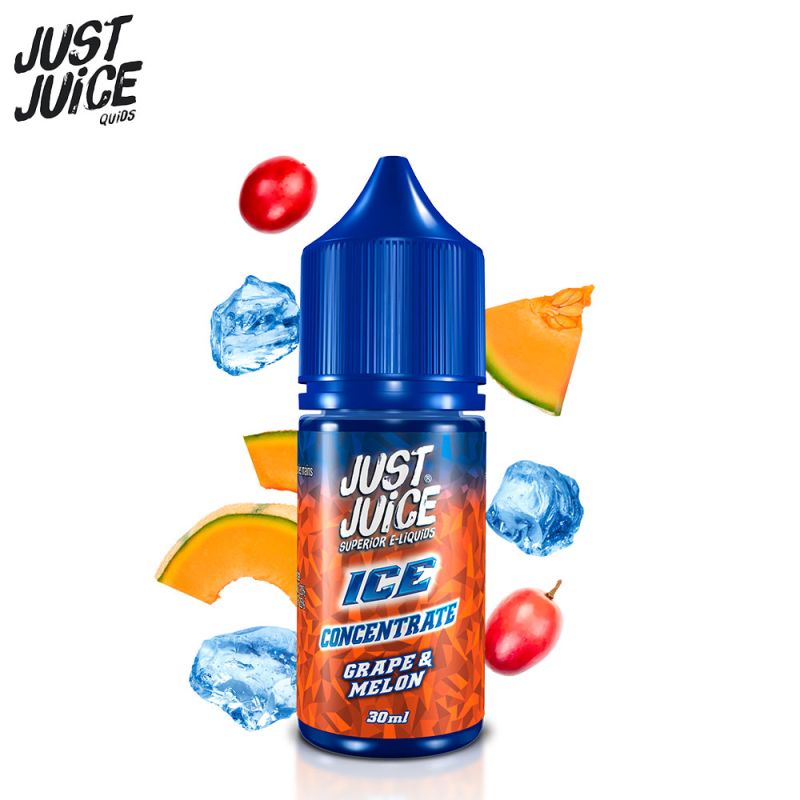 Concentré Grape et Melon Ice 30ml (0mg) - Just Juice