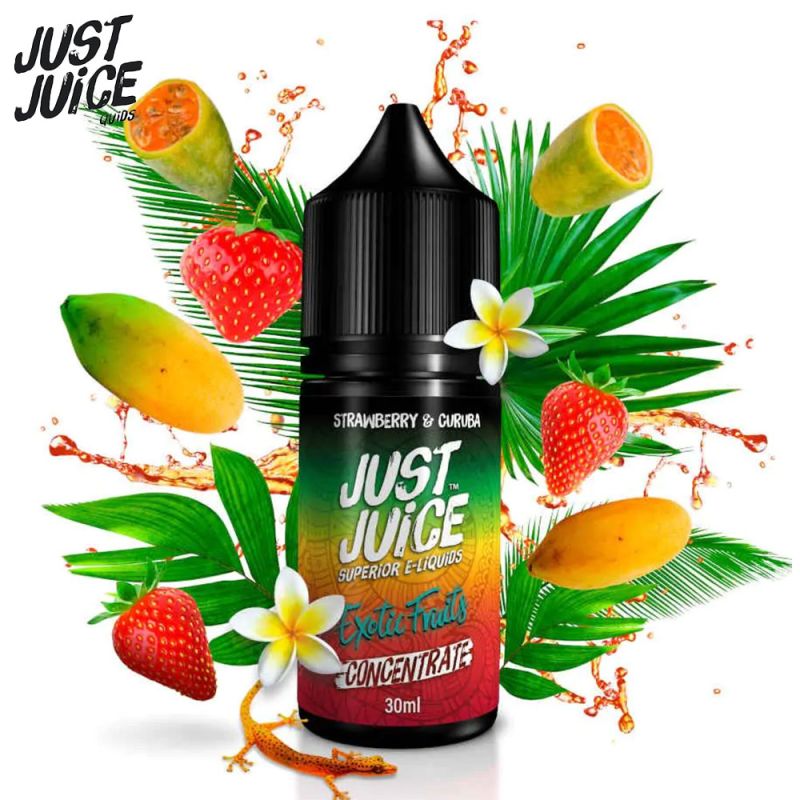 Concentré Fraise et Curuba 30ml (0mg) - Just Juice