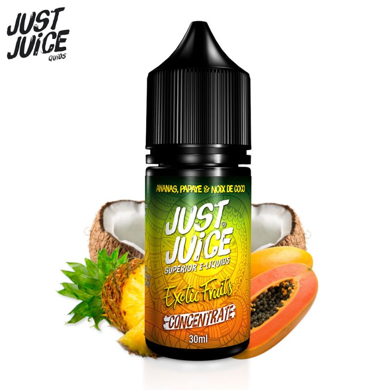 Concentré Ananas Papaye et Noix de coco 30ml (0mg) - Just Juice