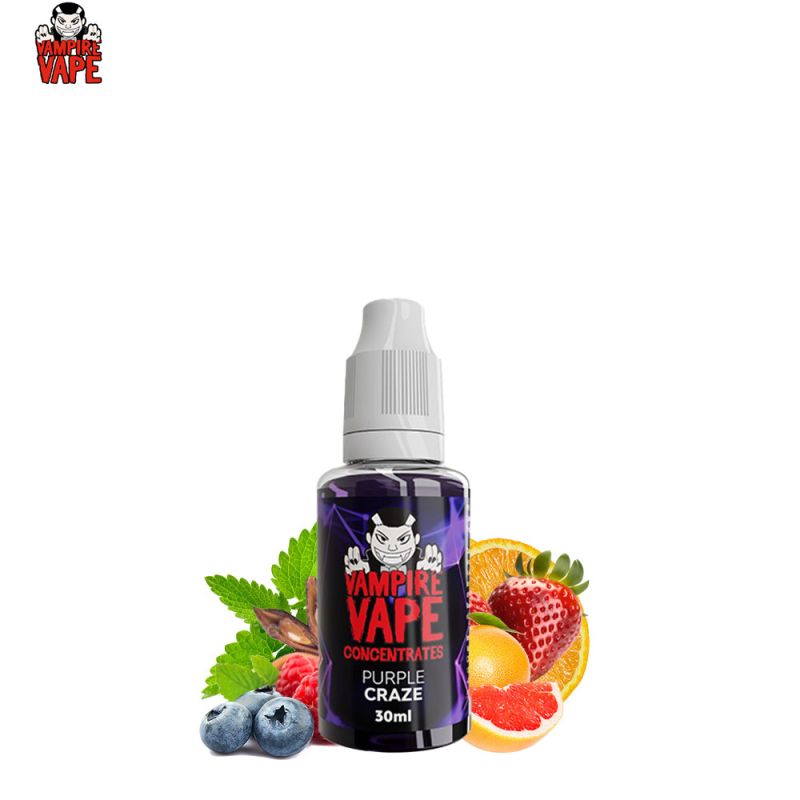 Concentré Purple Craze 30ml (0mg) - Vampire Vape