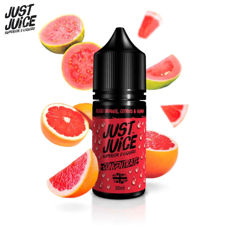 Concentré Blood Orange Citrus & Guava 30ml (0mg) - Just Juice