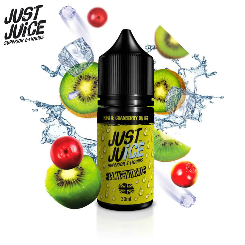 Concentré Kiwi & Cranberry On Ice 30ml (0mg) - Just Juice