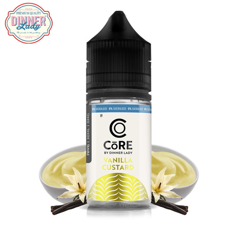 Concentré Vanilla Custard 30ml (0mg) - Core by Dinner Lady