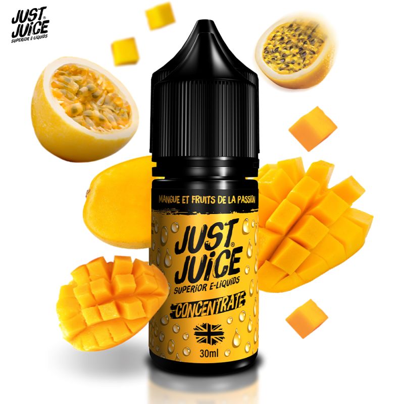 Concentré Mangue & Fruits de la passion 30ml (0mg) - Just juice