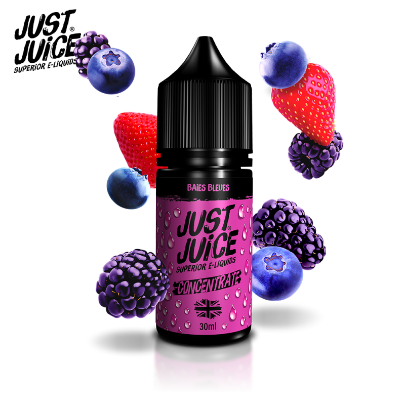 Concentré Baie bleues 30ml (0mg) - Just juice