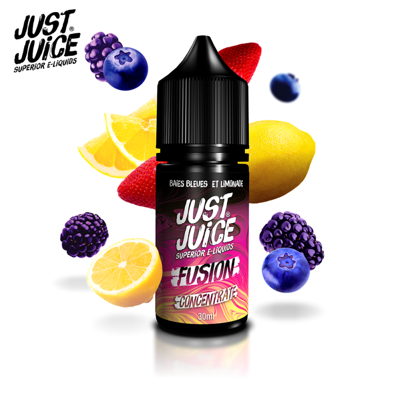 Concentré Baie bleues & Limonade 30ml (0mg) - Just juice
