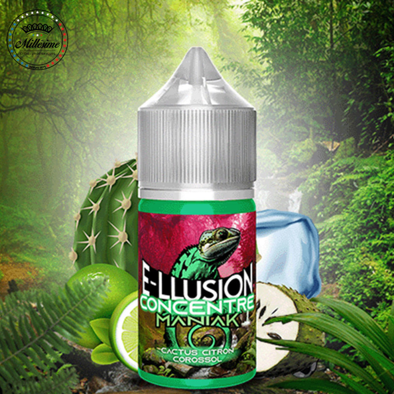 Concentré Maniak 30ml (0mg) - E-llusion by Millésime
