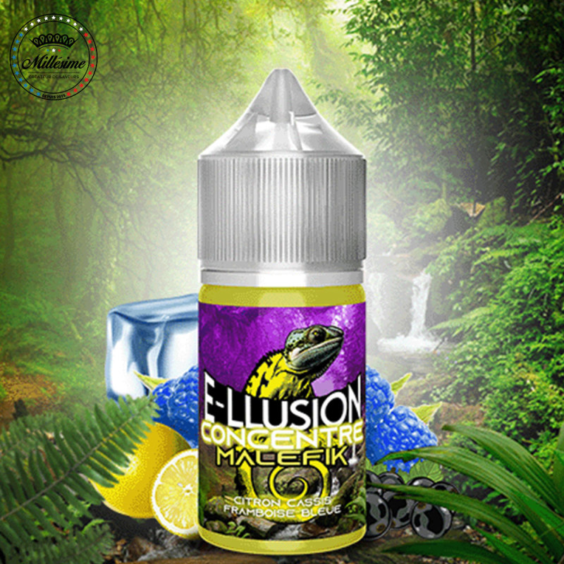 Concentré Malefik 30ml (0mg) - E-llusion by Millésime