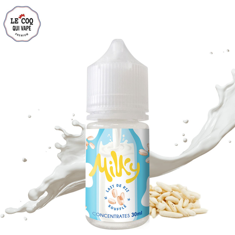 Concentré Milky Riz soufflé 30ml (0mg) - Le Coq Qui Vape