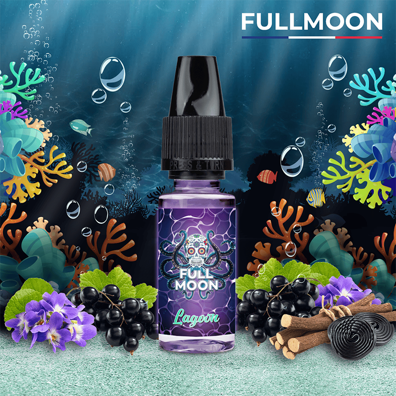 Concentré Lagoon 10ml (0mg) - Abyss by Full Moon