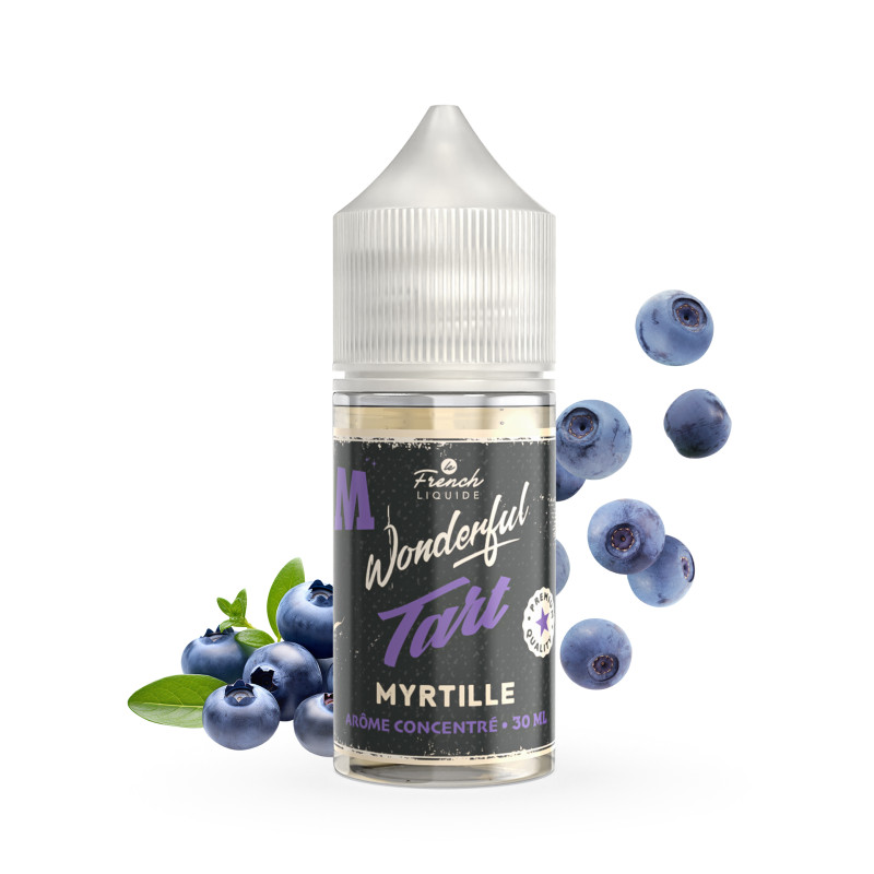 Concentré Myrtille 30ml (0mg) - Wonderful Tart by Le French Liquide
