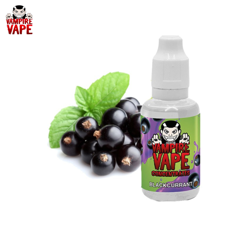 Concentré Blackcurrant 30ml (0mg) - Vampire Vape