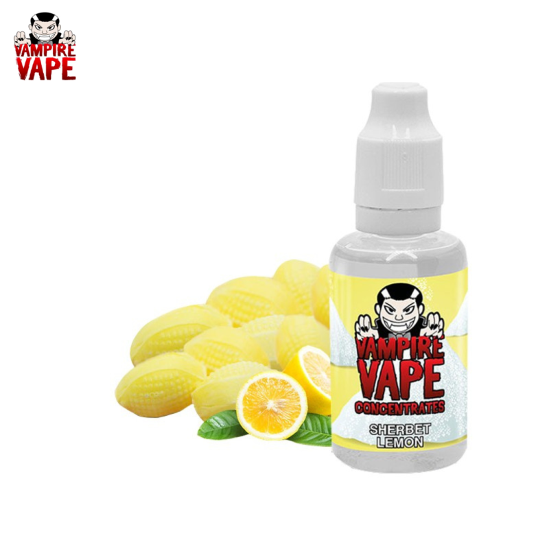 Concentré Sherbet Lemon 30ml (0mg) - Vampire Vape