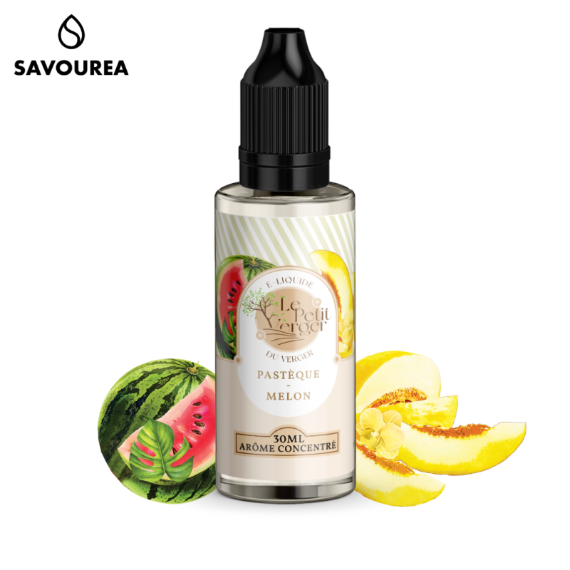 Concentré Pastèque Melon 30ml (0mg) - Le Petit Verger by Savourea