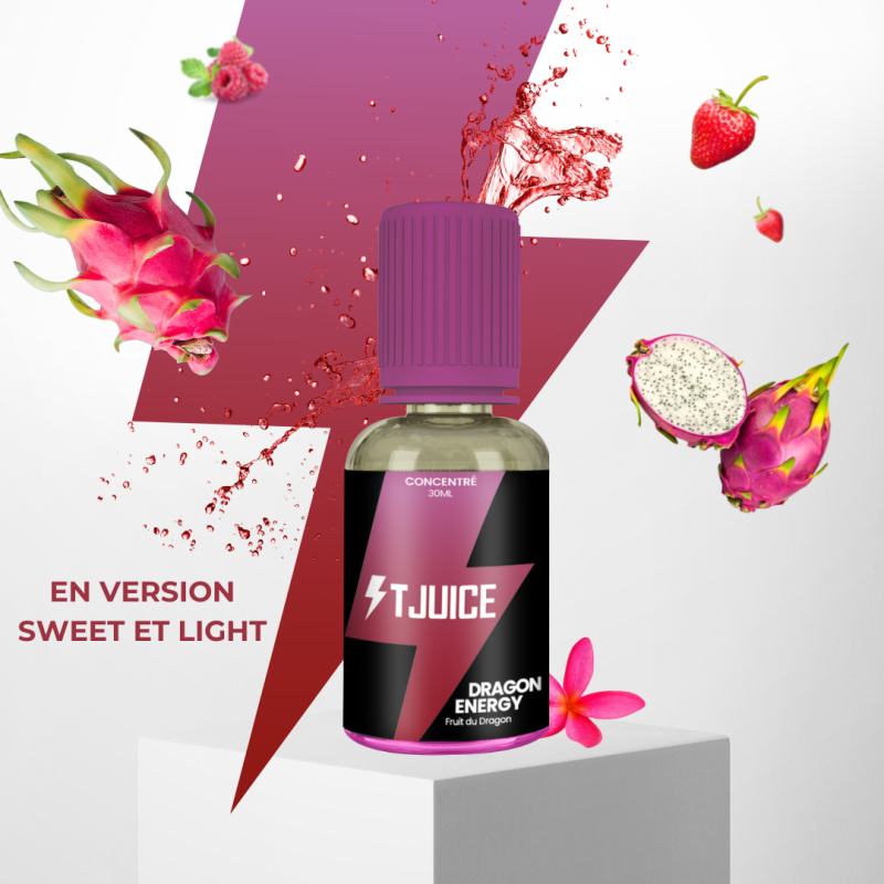 Dragon Energy 30ml Concentré (Light) - TJuice New collection