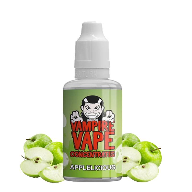 Concentré Applelicious 30ml (0mg) - Vampire Vape