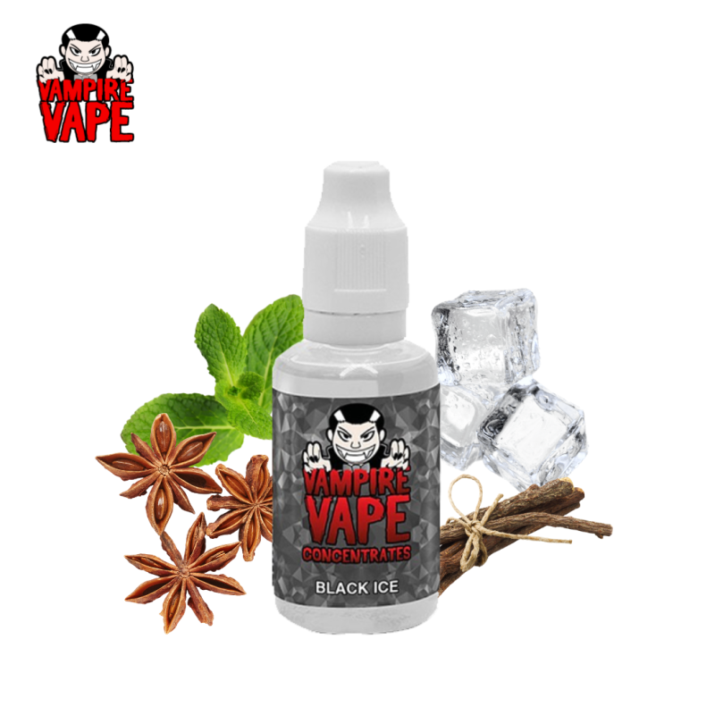 Concentré Black Ice 30ml (0mg) - Vampire Vape