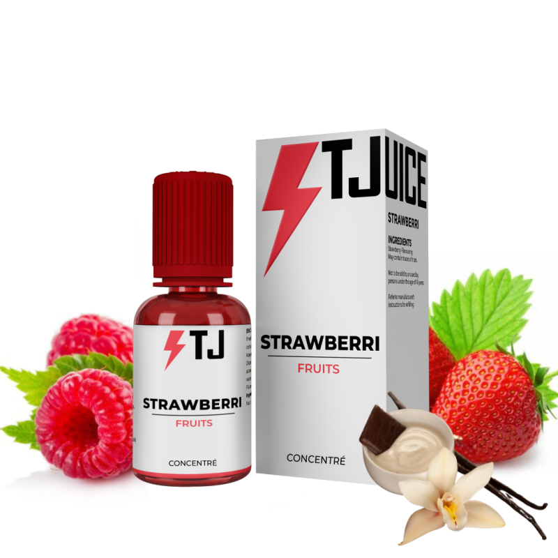 Concentré Strawberri 30ml TPD FR (0mg) - TJuice