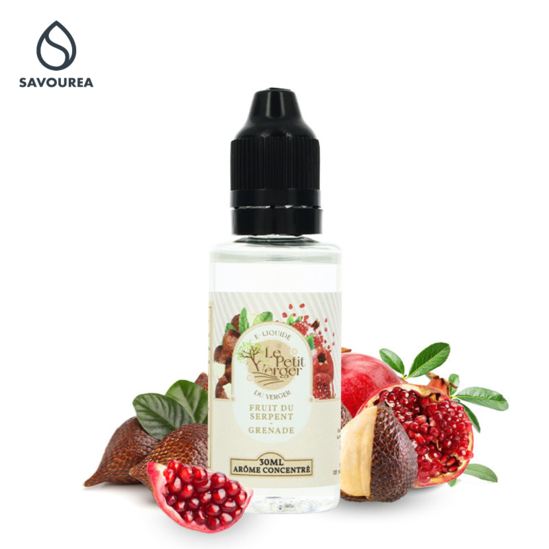 Concentré Fruit du Serpent Grenade 30ml (0mg) - Le Petit Verger By Savourea