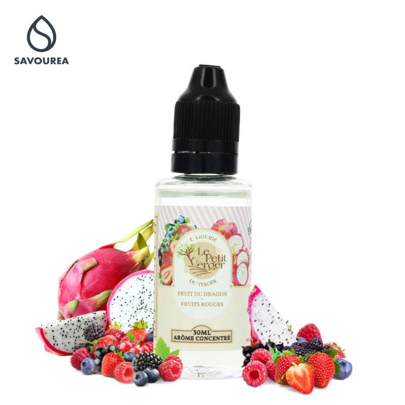 Concentré Fruit du Dragon Fruit Rouges 30ml (0mg) - Le Petit Verger By Savourea