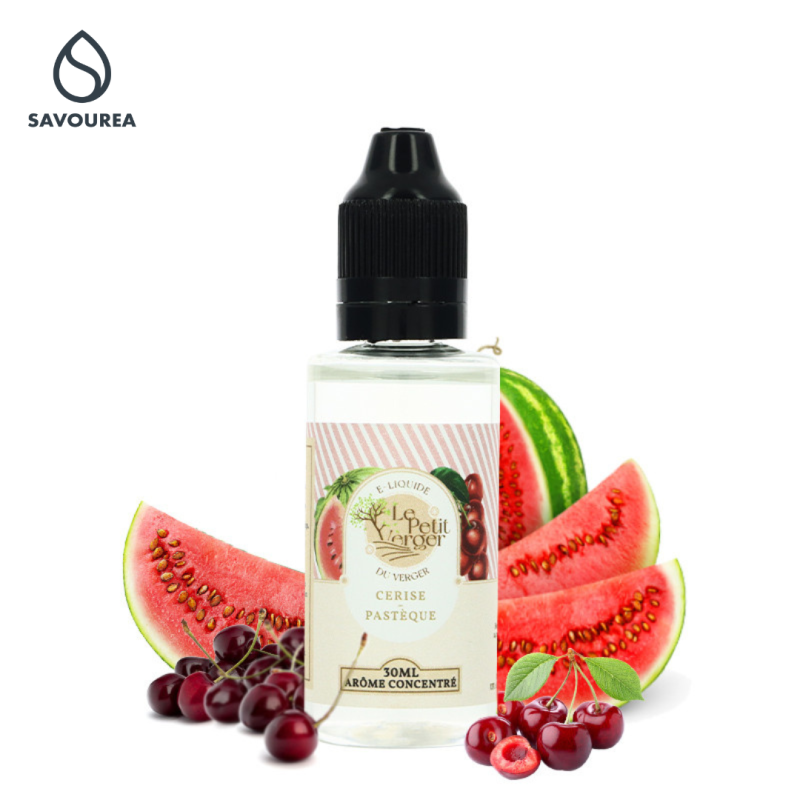 Concentré Cerise Pastèque 30ml (0mg) - Le Petit Verger By Savourea