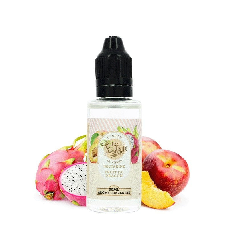 Concentré Nectarine Fruit du Dragon 30ml (0mg) - Le Petit Verger By Savourea