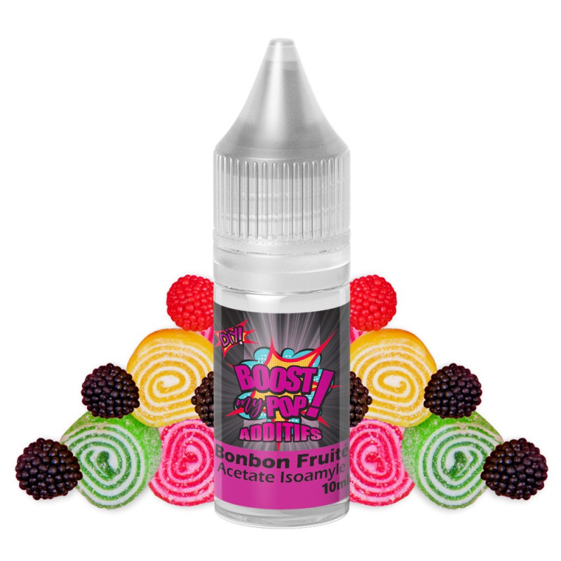 Additif Boost My Pop (0mg) - Bonbon Fruité 10ml