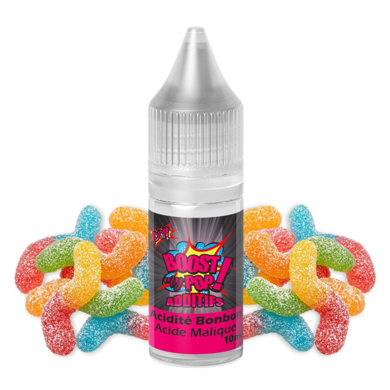 Additif Boost My Pop (0mg) - Acidité Bonbon 10ml