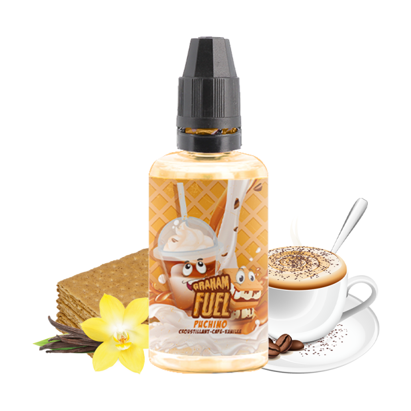 Concentré Puchino 30ml (0mg) - Graham Fuel by Maison Fuel