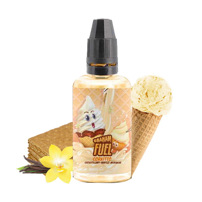Concentré Cornitto 30ml (0mg) - Graham Fuel by Maison Fuel