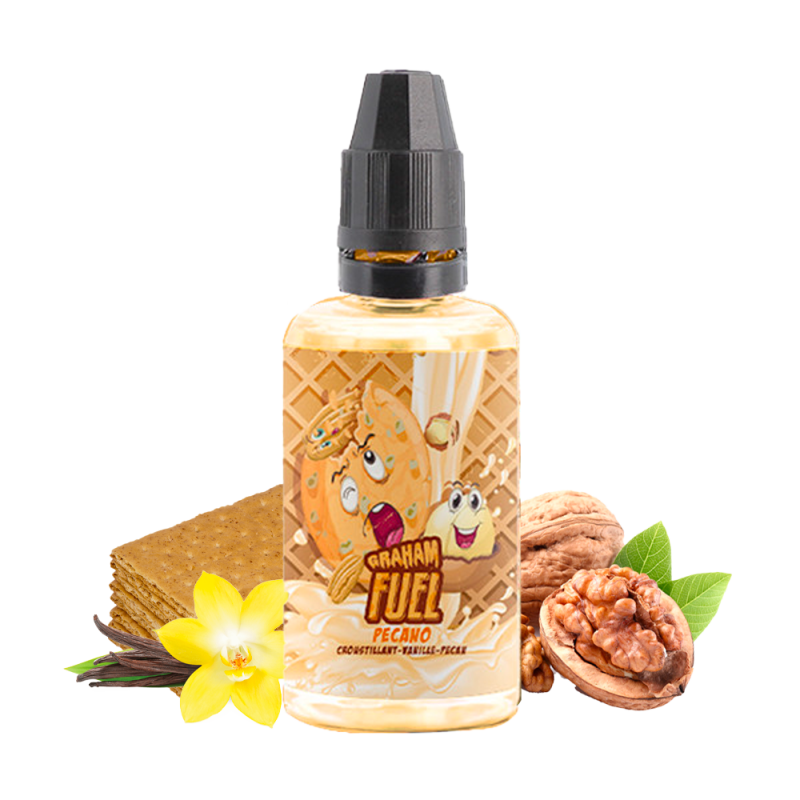 Concentré Pecano 30ml (0mg) - Graham Fuel by Maison Fuel