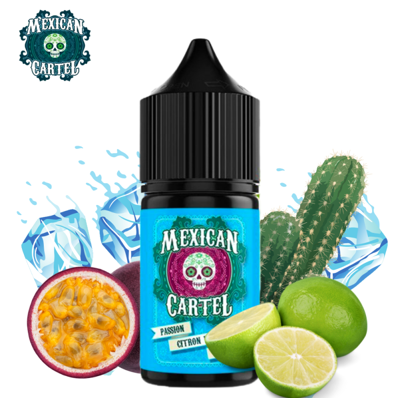 Concentré Passion Citron Vert Cactus 30ml (0mg) - Mexican Cartel