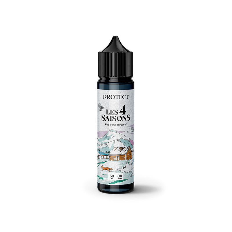 Pop Corn Caramel 50ml Hiver - Les 4 Saisons - Protect