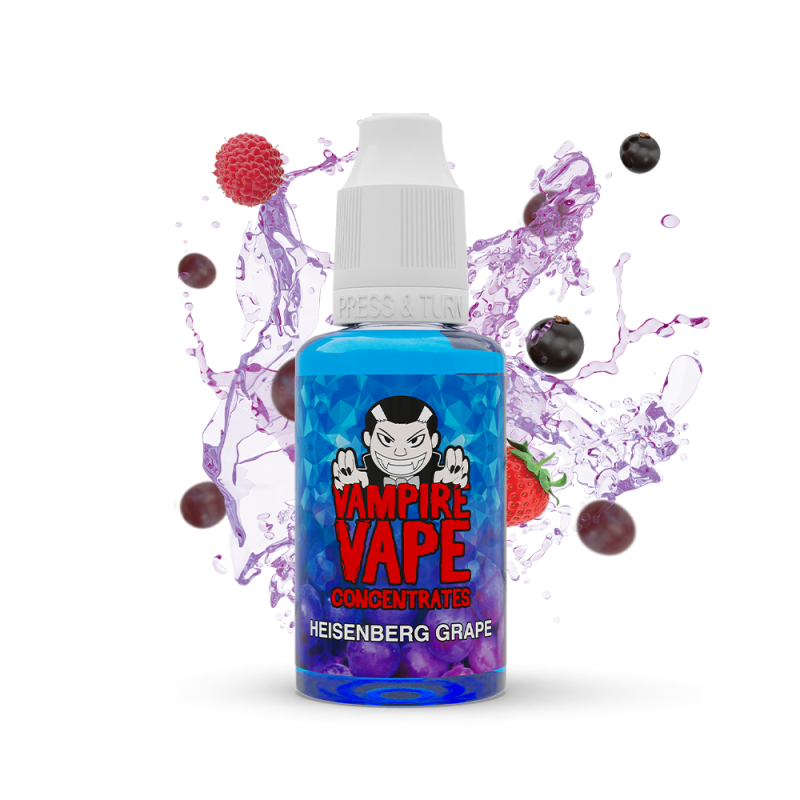 Concentré Heisenberg Grape 30ml (0mg) - Vampire Vape