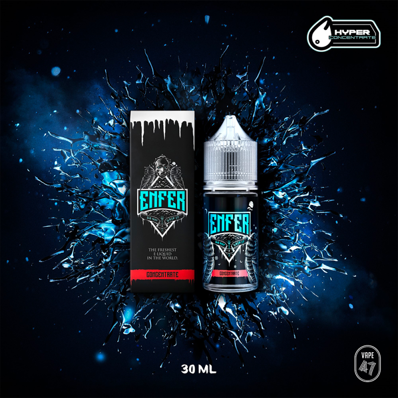 Concentré ENFER 30ml (0mg) - Vape 47