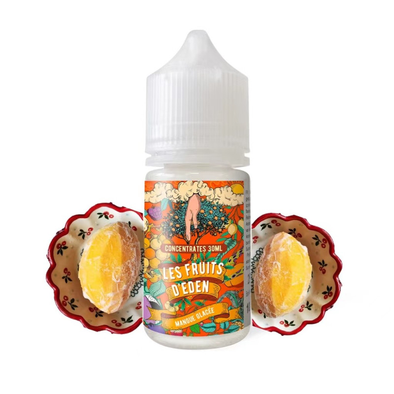Concentré Mangue Glacée 30ml (0mg) - Les Fruits d'Eden