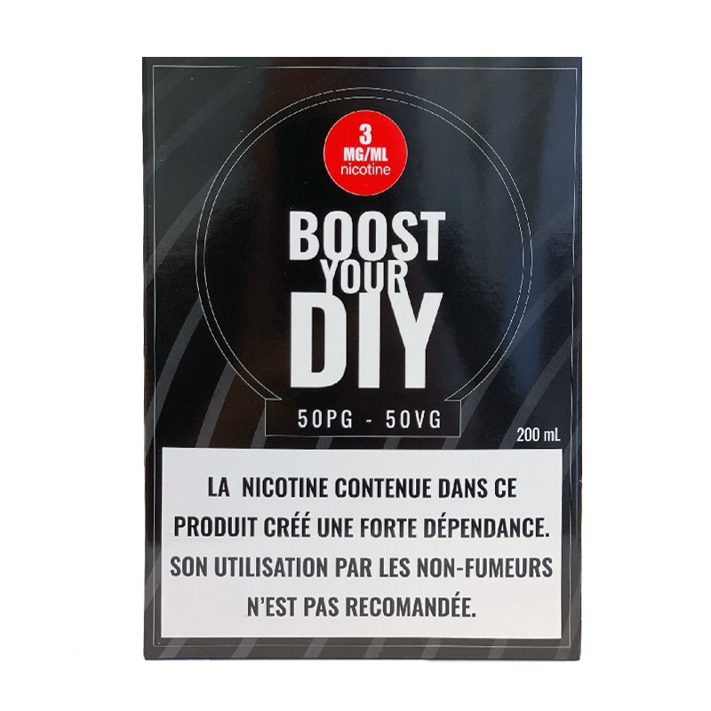 Pack Base 200ml (3mg) - Boost my Pop