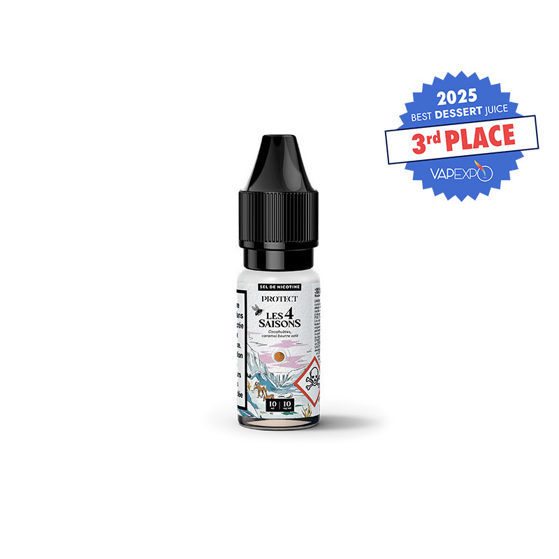 Cacahuètes Caramel Beurre Salé Salt 10ml Hiver (Nicotine:10 mg/ml) - Protect