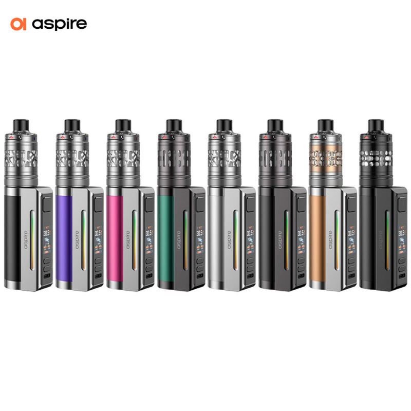 Kit Zelos M80 (Black & Silver) - Aspire
