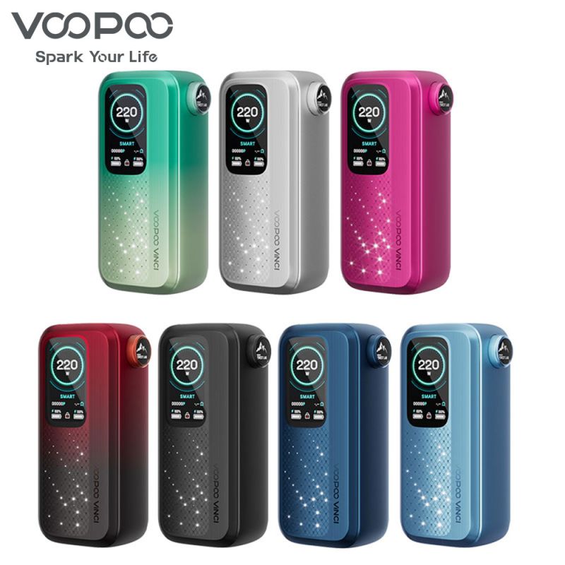 Box Vinci Spark 220 (Rose Red) - VooPoo